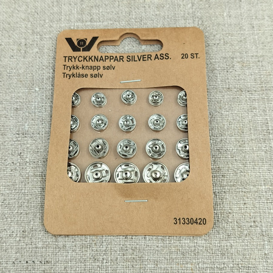 Sølv 6-11 mm 20 stk.