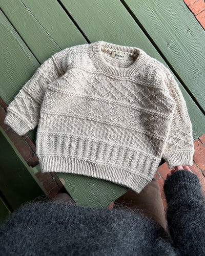 Storm Sweater Junior - opskrift fra PetiteKnit