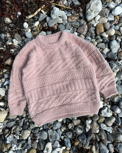 Storm Sweater Junior lyserød