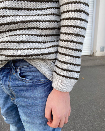 Friday Sweater Junior har flot strukturstrik