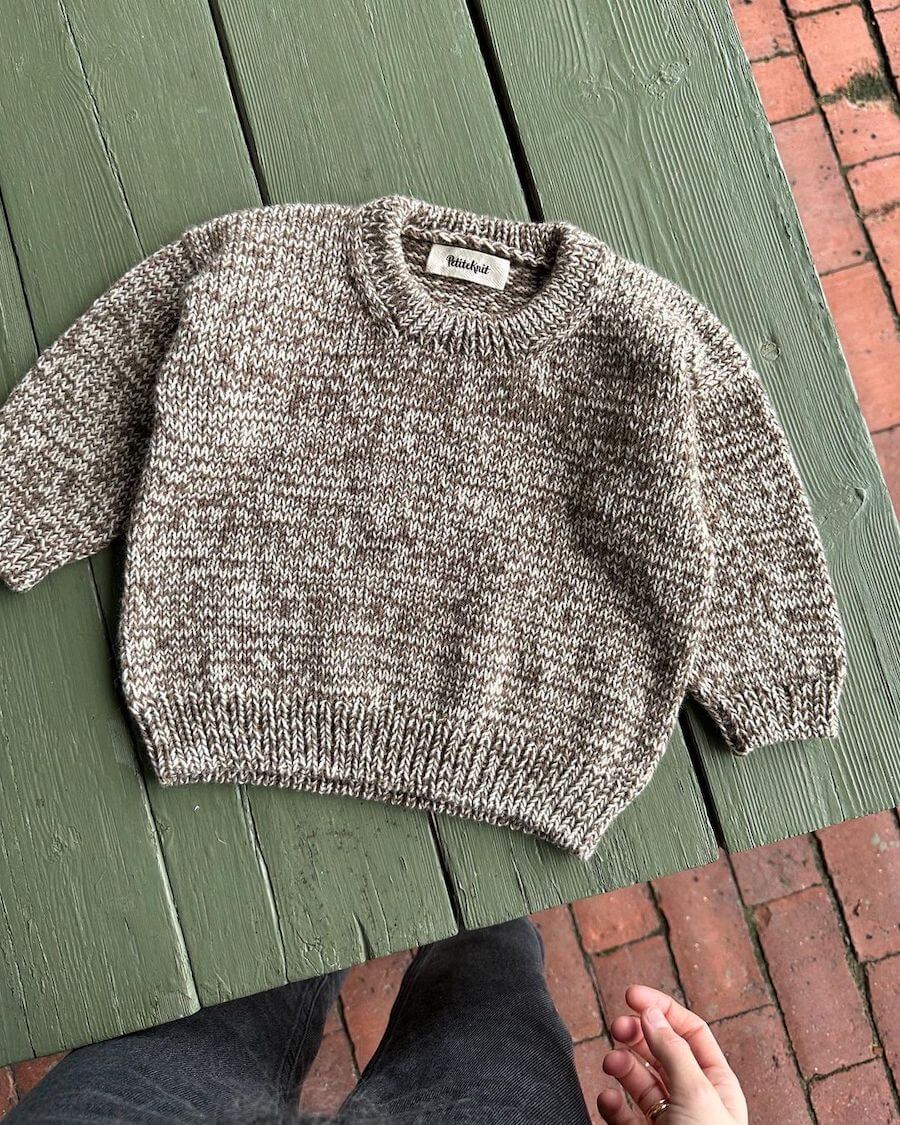 Melange Sweater i Sunday