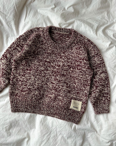 Melange Sweater i Sunday Garn